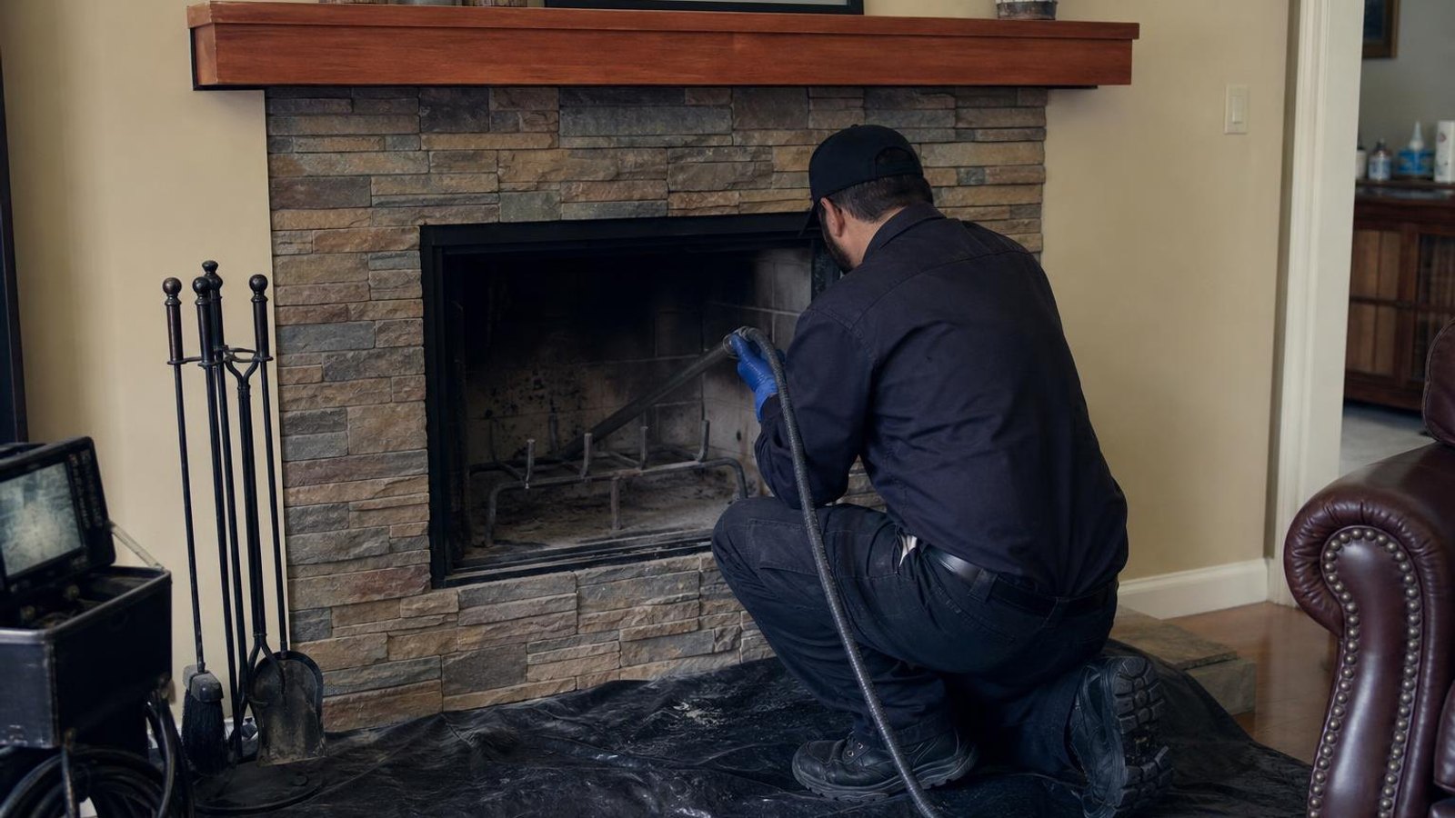 Local chimney sweep & inspection for Cleveland homes